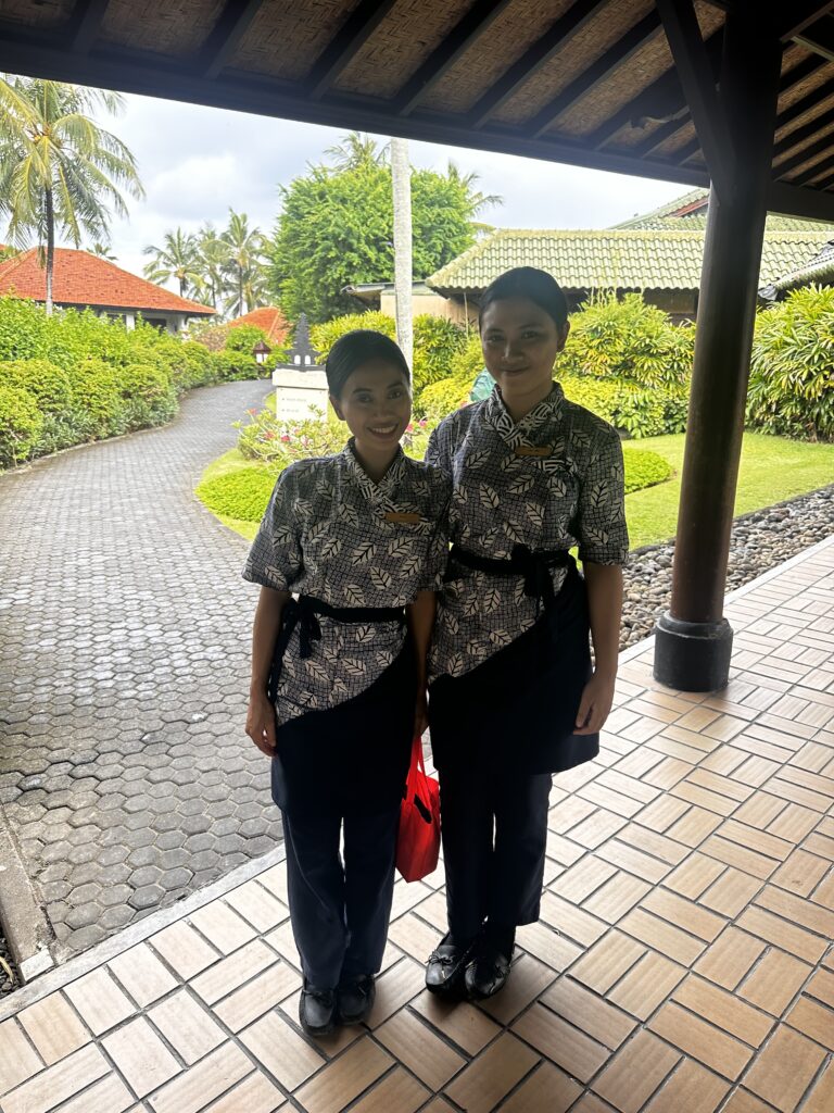 Grant Hyatt Bali, Nusa Dua friendly staff